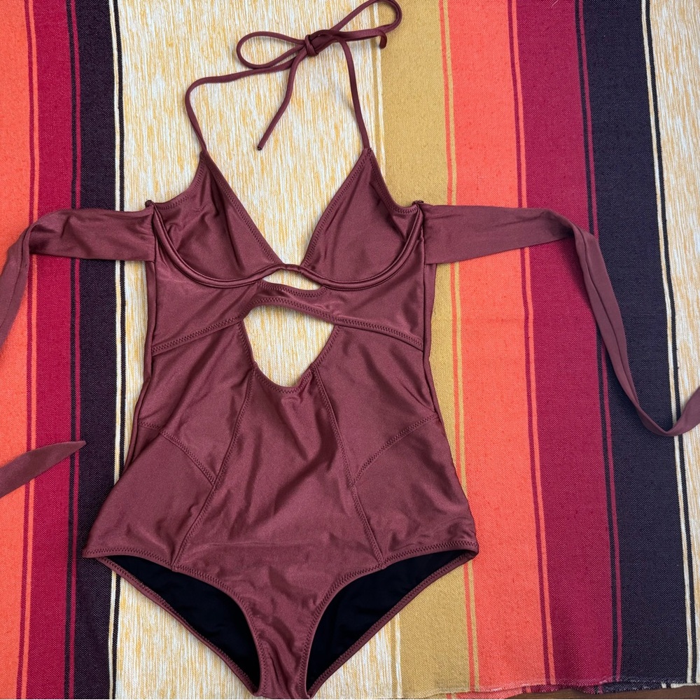 Amber Cutout One-Piece Swimsuit